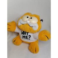 Peluche Original Garfield Why Me? Dakin 1981 Vintage 20cm.  segunda mano  Villa Alemana