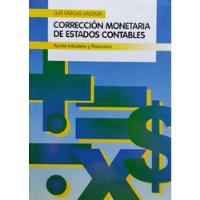 Corrección Monetaria De Estado Contable., usado segunda mano  Chile 