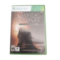 Game Of Thrones Para Xbox 360 segunda mano  Chile 