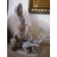 Usado, Estatua Figura Porcelana Antigua Vintage Tipo Calidad Lladro segunda mano  Chile 
