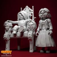 Archivo Stl Impresión 3d - Chucky And Tiffany Diorama segunda mano  Chile 