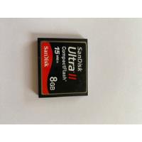 Tarjeta Sandisk Ultra Ii. Compactflash 15 Mb/s 8gb segunda mano  Chile 