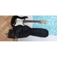 Usado, Guitarra Eléctrica Squier Stratocaster Y Ampli Laney Lx 10 segunda mano  Chile 