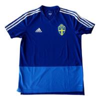 Camiseta Entrenamiento Suecia 2018, adidas, Talla S segunda mano  Chile 