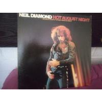 Neil Diamond Vinilo Hot August Night, usado segunda mano  Chile 