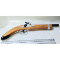 Pistola Pirata Retro Parris U.s. 34 Cm Metal/madera, Juguete, usado segunda mano  Chile 