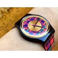 Usado, Reloj Swatch Swiss Multicolor/ Ag 1991/ Original Design segunda mano  Chile 