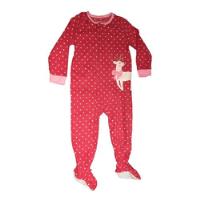 Pijama Niña Carters Talla 3 Rojo Con Lunares (pn064) segunda mano  San Francisco De Mostazal