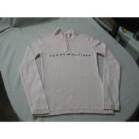 Sweater Medio Cierre De Mujer Tommy Hilfiger Talla S Rosado, usado segunda mano  Puente Alto