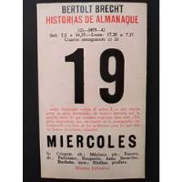 Usado, Bertolt Brecht - Historias De Almanaque segunda mano  Chile 