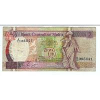 Usado, Malta - Billete 2 Liras - 1967 - 395041. segunda mano  Providencia