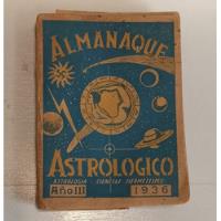 Libro Almanaque Astrológico - 1936 segunda mano  Puente Alto