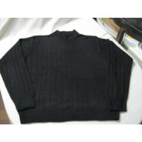 Sweater Cuello Alto Redondo Dockers Talla L Negro, usado segunda mano  Chile 