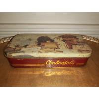 Caja Lata Colección, Caramelos Ambrosoli, usado segunda mano  Chile 