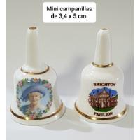 Campanillas Reina Madre Y Otra De 3,4x5 Cm Porcelana Inglesa segunda mano  Chile 