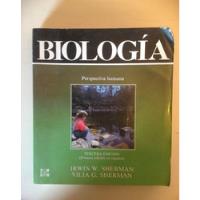 Biología: Perspectiva Humana // Irwin W. Sherman, Vilia  S. segunda mano  Chile 