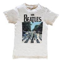 Polera Blanca The Beatles En Abbey Road Original segunda mano  Chile 