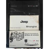 Manual Propietario Jeep Wrangler - Rubicon segunda mano  Chile 