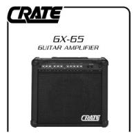 Amplificador Crate Gx-65 segunda mano  Chile 