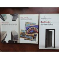 Paul Auster Pack (3 Libros) segunda mano  Chile 