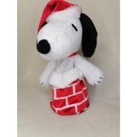 Peluche Original Snoopy En Chimenea Navidad Peanuts 20cm.  segunda mano  Chile 