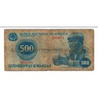 Angola - Billete 500 Kwanzas - 1975 - Ua 042874. segunda mano  Chile 