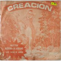 Vinilo Single De Creacion  Que Facha De Ganso (z97 segunda mano  Chile 