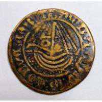 Moneda Jeton Nuremberg, Francia, 1490-1550, Ship Penny. Jp, usado segunda mano  Chile 