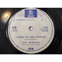 Vinilo Single De Los Bingos -- Cumbia De Los Chinitos( C7 segunda mano  Chile 