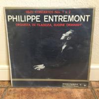 Antiguo Vinilo Lp Philippe Entremont, Piano - Sello Columbia segunda mano  Chile 