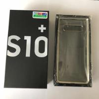 Caja Vacía Samsung S10+,prism White 128gb Con Manual Y Funda segunda mano  Chile 