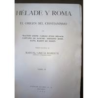 Hélade Y Roma. Historia Universal Espasa Calpe W. Goetz, usado segunda mano  Viña Del Mar