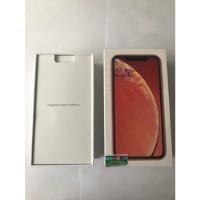 Caja Vacía iPhone XR Coral ,64gb,con Llave, Manual Y Sticker segunda mano  Chile 