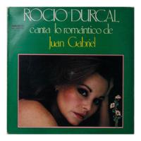 Rocio Durcal - Canta Lo Romántico De Juan Gabriel Vinilo Usa segunda mano  Chile 