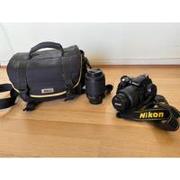 Camara Nikon D60 Con Lentes 18-50, 55-200 Y Estuche De Marca, usado segunda mano  Chile 