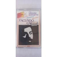 Cassette  Facundo Cabral Trovador En Vivo    Rca  segunda mano  Chile 