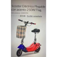 Scooter Electrico Con Sillin, usado segunda mano  Chile 