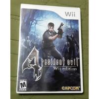 Resident Evil 4 Wii Edition Con Caja Y Manual Original segunda mano  Chile 