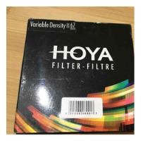Filtro Hoya Densidad Neutra Variable 67mm segunda mano  Chile 