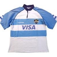Camiseta Vintage Rugby Pumas Argentina 2001, Topper, Talla L segunda mano  Chile 