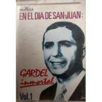Cassette De Carlos Gardel En El Día De San Juan Vol.1(2223 segunda mano  Chile 