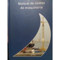 Manual De Costes De Maquinaria segunda mano  Chile 