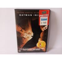 Batman Inicia Edición Especial 2 Disc Película Dvd Original segunda mano  Chile 