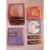 Walkman Md Sony Y 6 Discos, usado segunda mano  Chile 