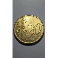 20 Cent Euro 2001 Netherland Beatrix segunda mano  Chile 