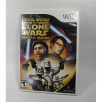 The Clone Wars Republic Heroes Para Nintendo Wii segunda mano  Chile 