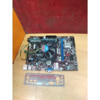 Usado, Pack Placa Madre  Msi 1150 Pentium G3240 - 4gb Ddr3 -cooler segunda mano  Chile 