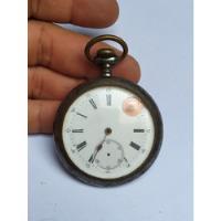 Reloj Bolsillo Acero , usado segunda mano  Chile 