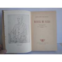 Usado, Manuel De  Falla Y El Futuro De La Música Española.  1945 segunda mano  Chile 