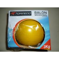 Usado, Balón Medicinal Silicona Marca Torpedo. 3 Kilos. segunda mano  Chile 